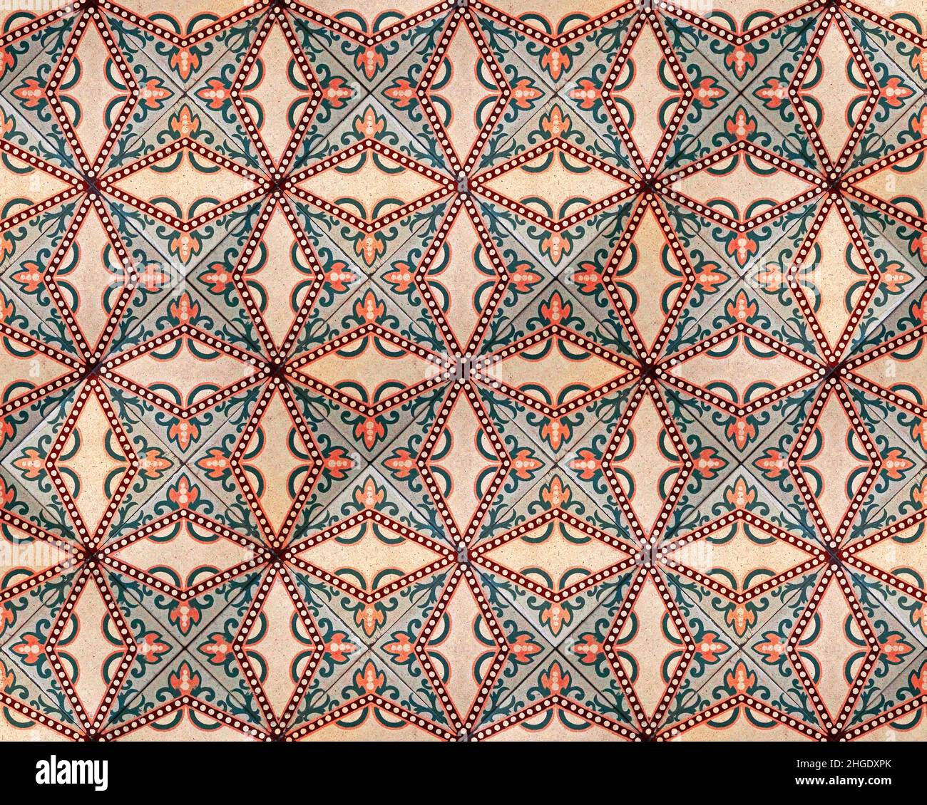 Famous Rio Tile Ancient hydraulic tiles, Rio de Janeiro Stock Photo - Alamy