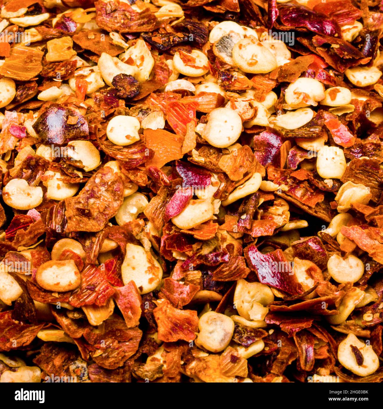 Red chili pepper flakes Stock Photo Alamy