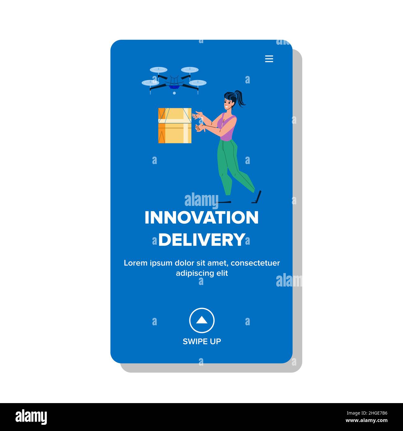 Innovation delivery vector Stock Vector Image & Art - Alamy
