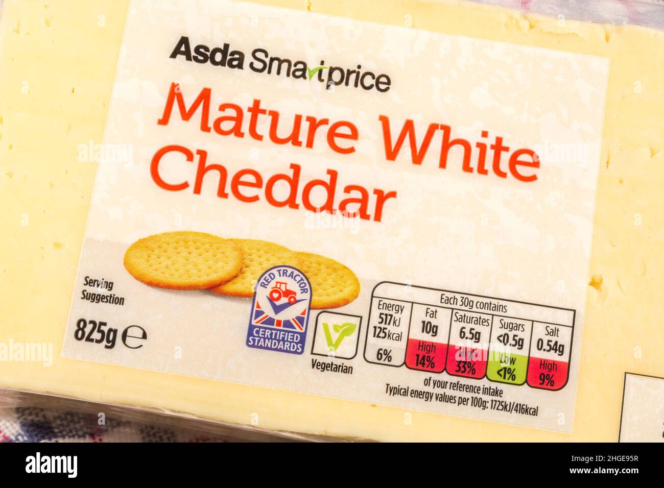 Mature white cheddar label hires stock photography and images Alamy