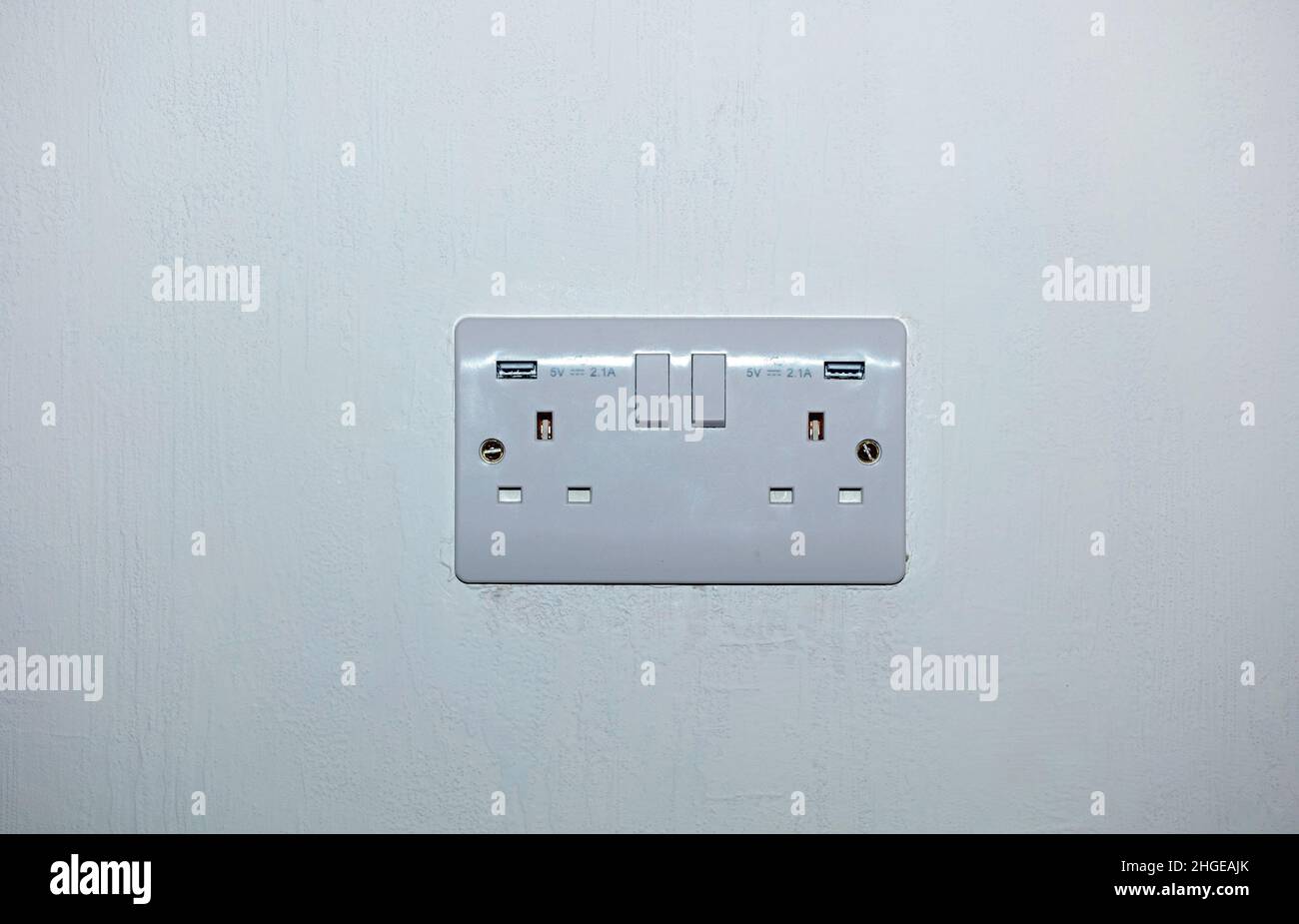 Closeup of an electric wall socket Stock Photo Alamy