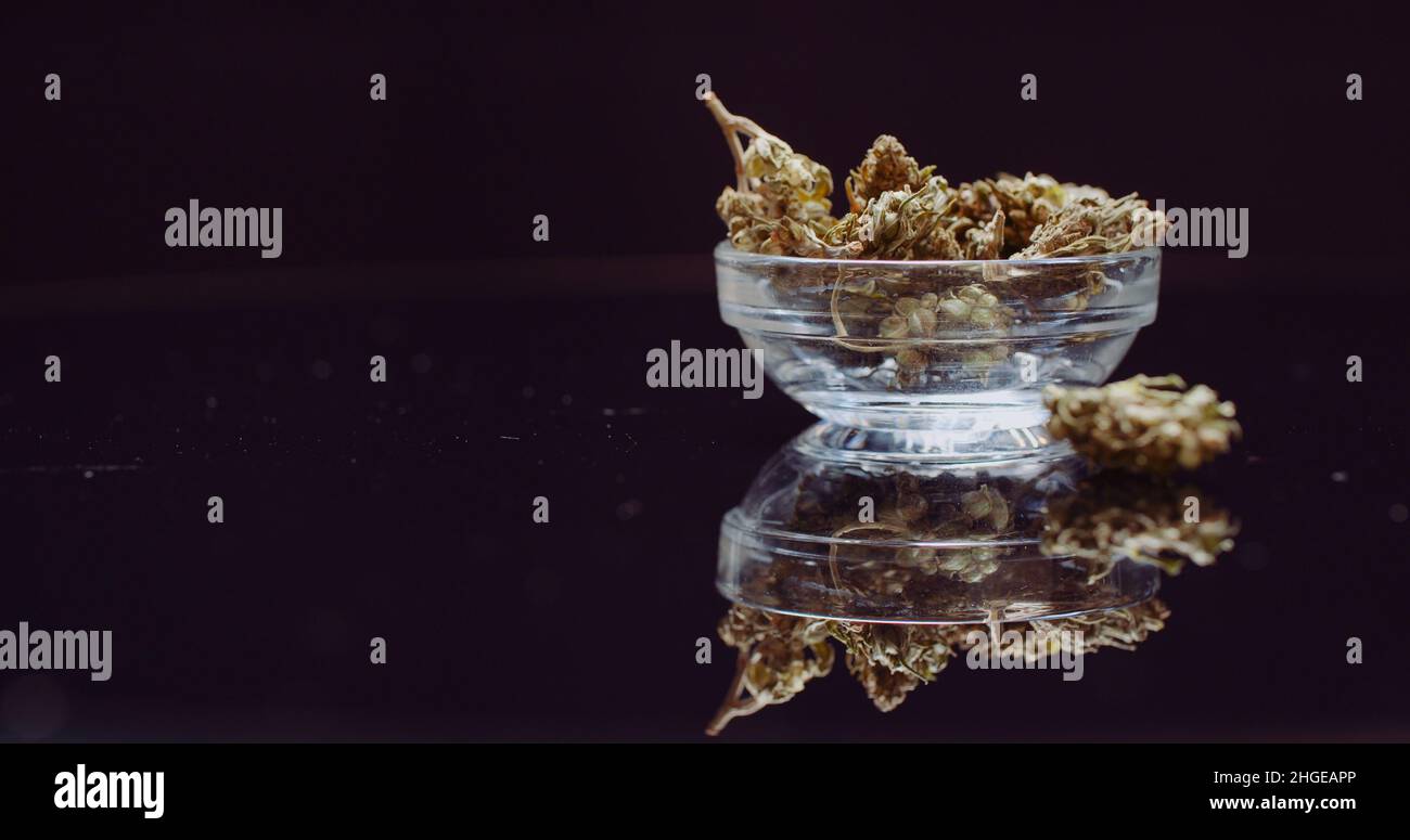 Cannabis joints on black hi-res stock photography and images - Alamy