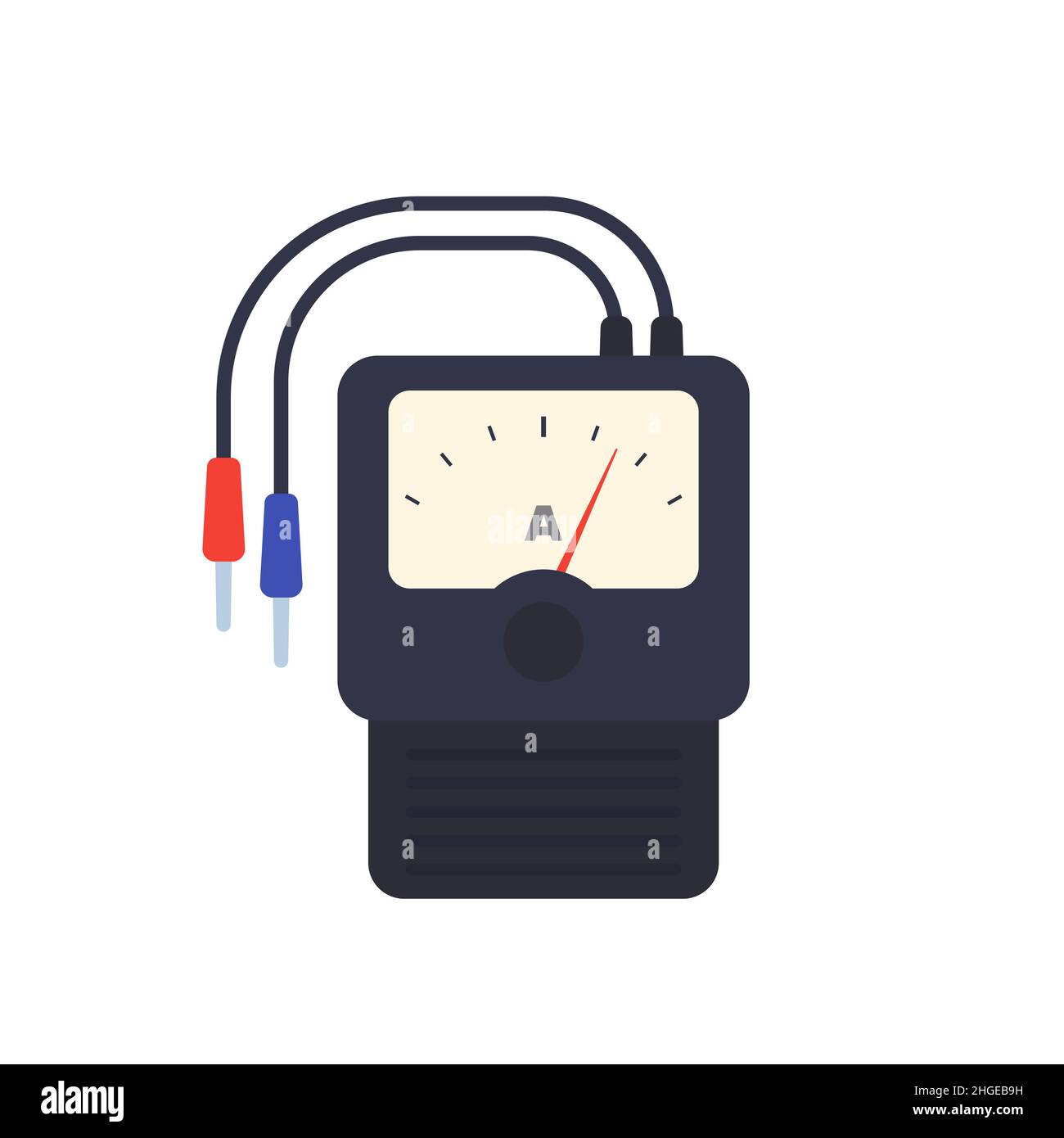 ammeter isolated on white, vector Stock Vector Image & Art Alamy