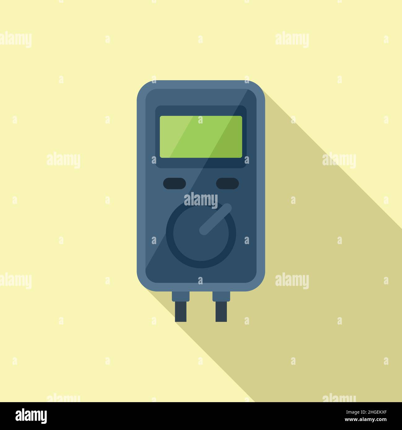 Service multimeter icon flat vector. Phone broken. Tablet fix Stock ...