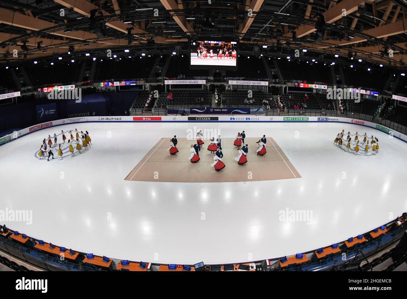 Opening Ceremony at the ISU Four Continents Figure Skating
