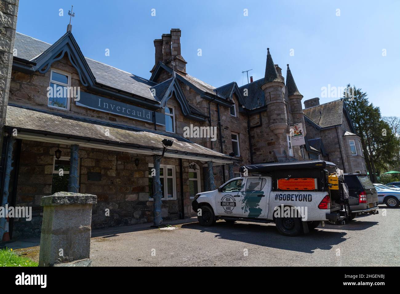 Invercauld Arms, Braemar Scotland Stock Photo Alamy