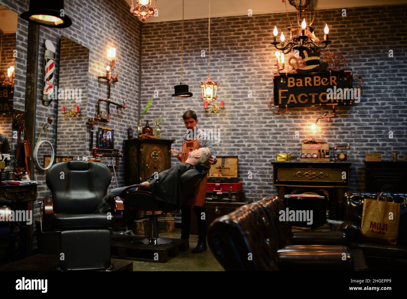 Barber factory hotsell shop