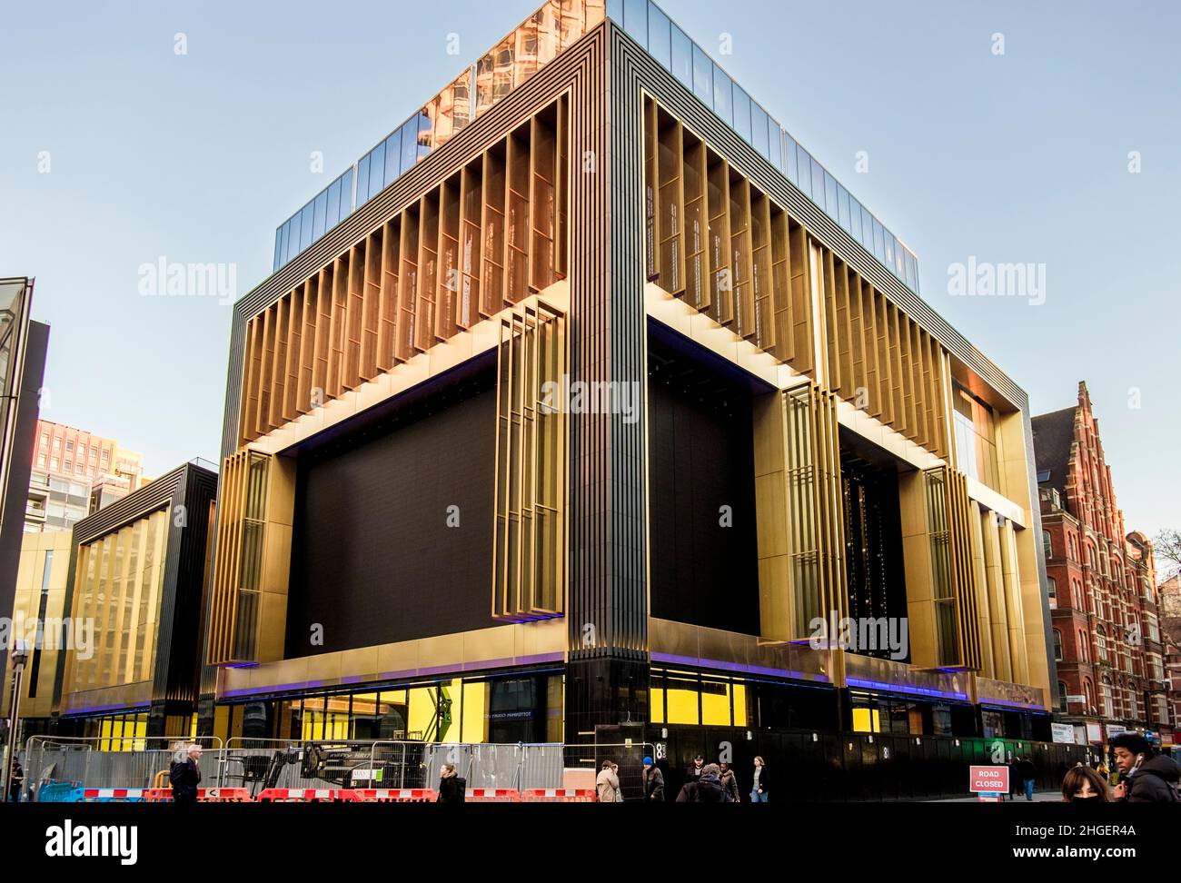The London development on Charing Cross Road, central London