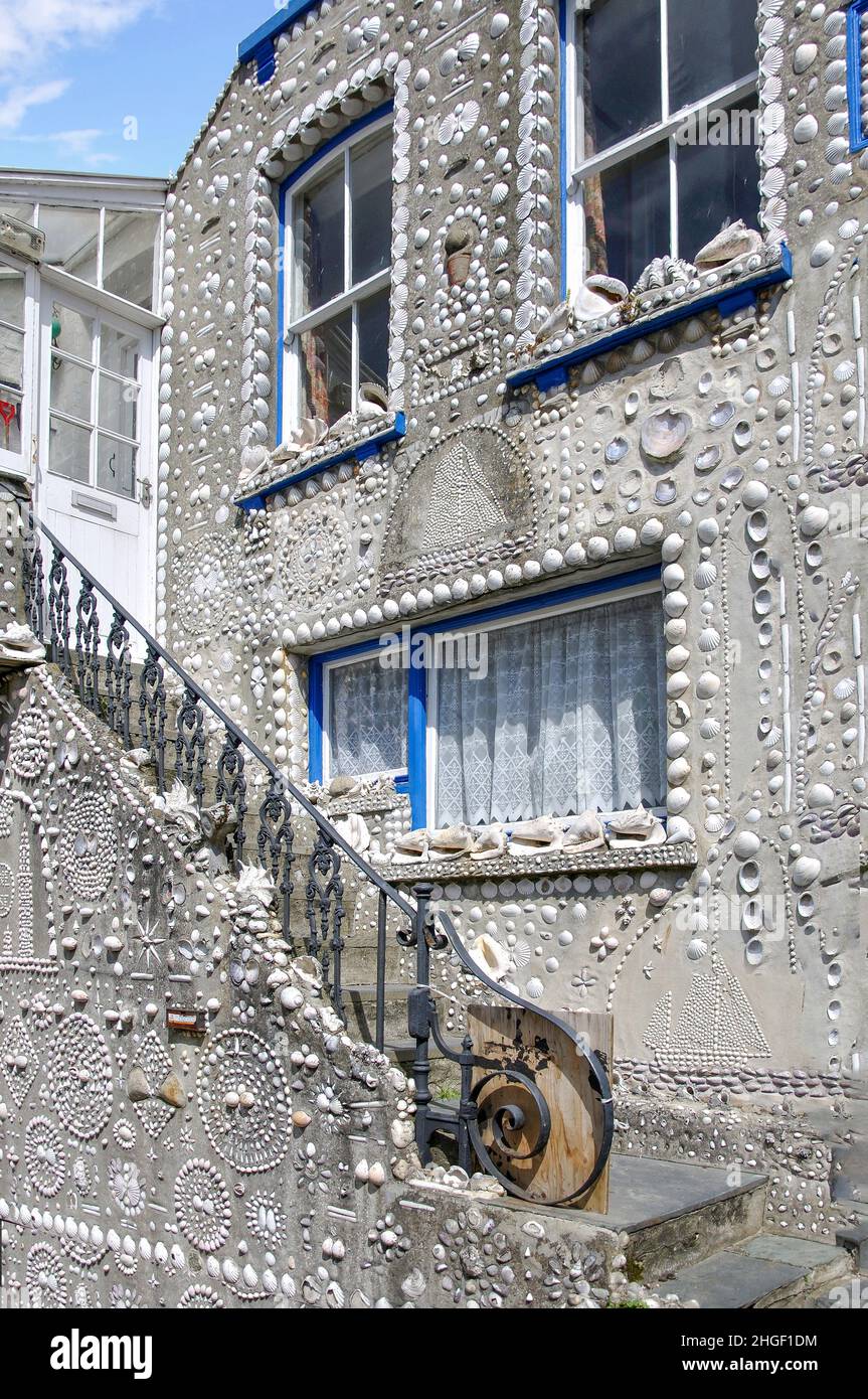 The Shell House, Polperro, Cornwall, England, United Kingdom Stock Photo Alamy