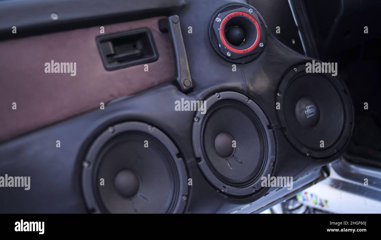 Car front door speakers sales