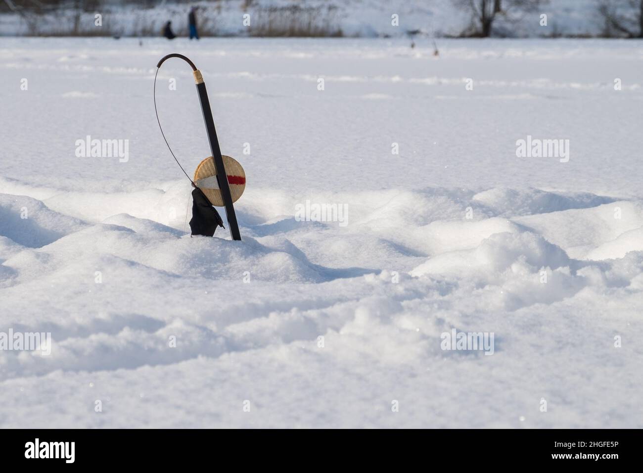 vent. fish trap. tackle for winter fishing Stock Photo Alamy