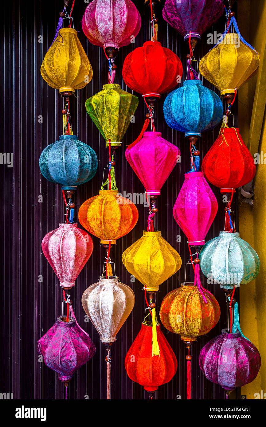 Old hanging lanterns hi-res stock photography and images - Alamy