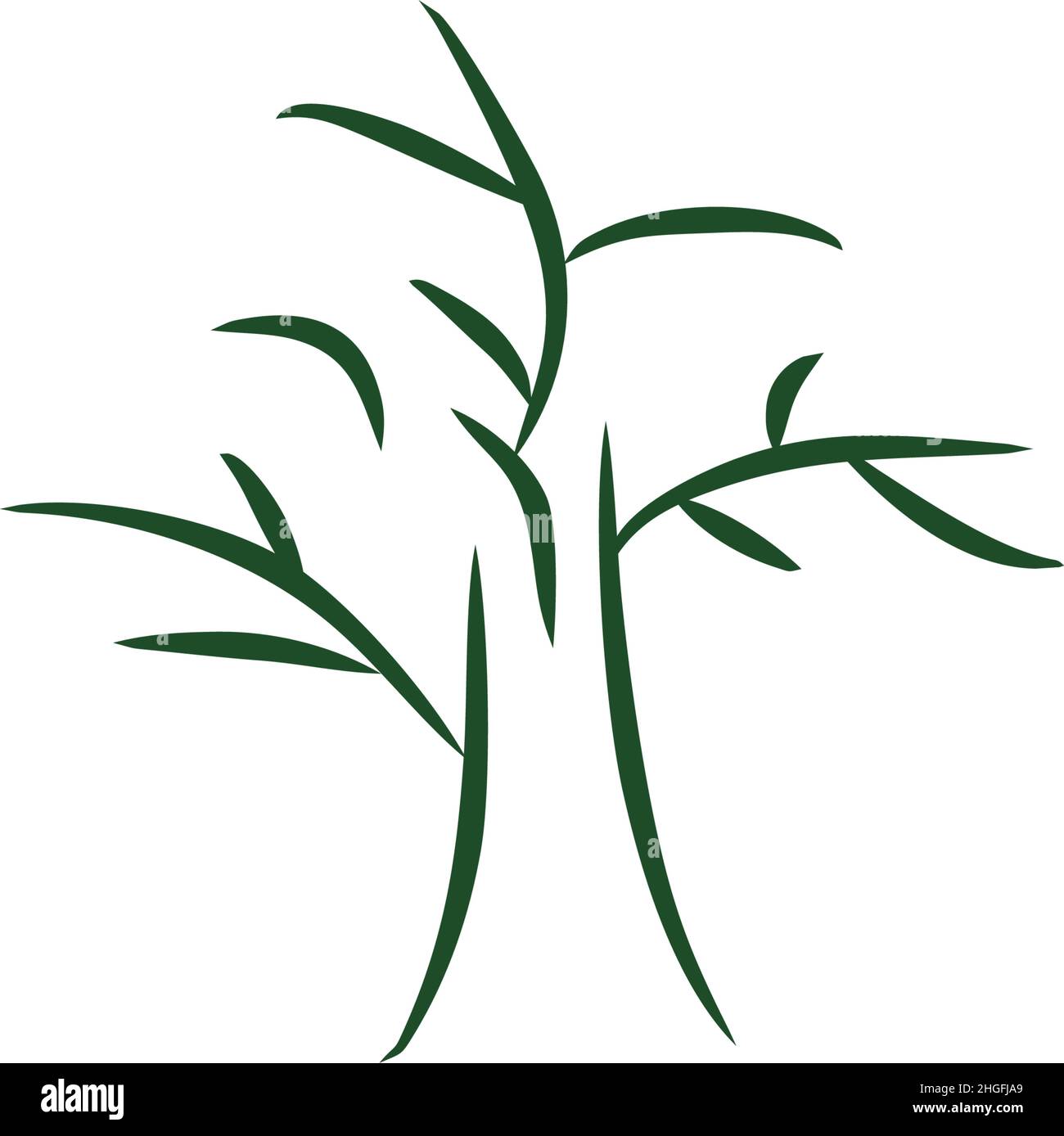 Tree icon logo design inspiration vector template Stock Vector Image ...
