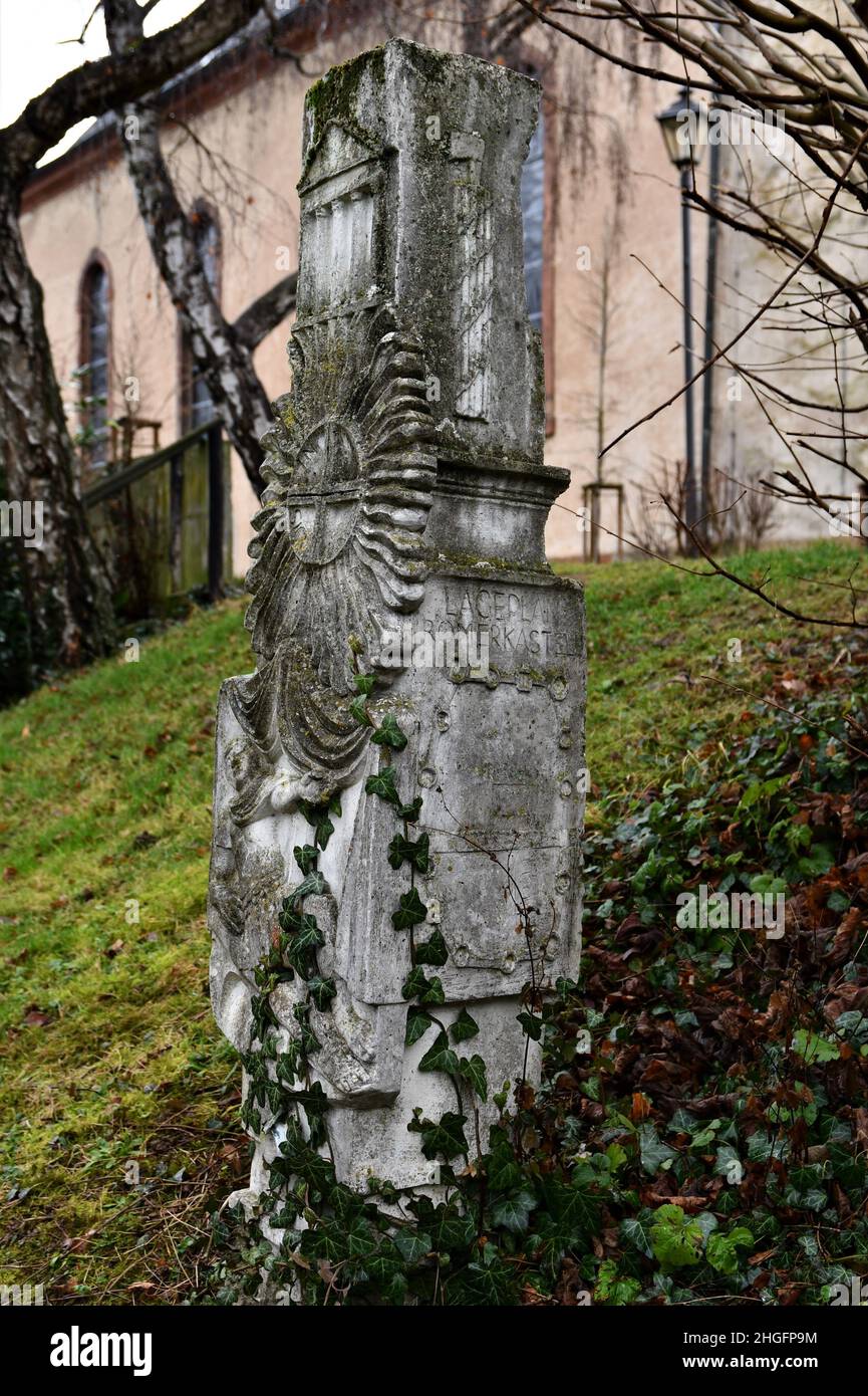 Vision Of Constantine - Stone At Neumagen-Dhron / Moselle Stock Photo