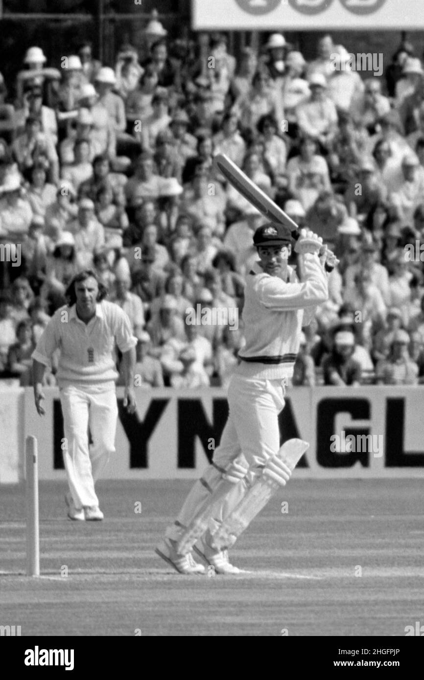 Greg Chappell (Australia) batting, England vs Australia, 5th Test Match