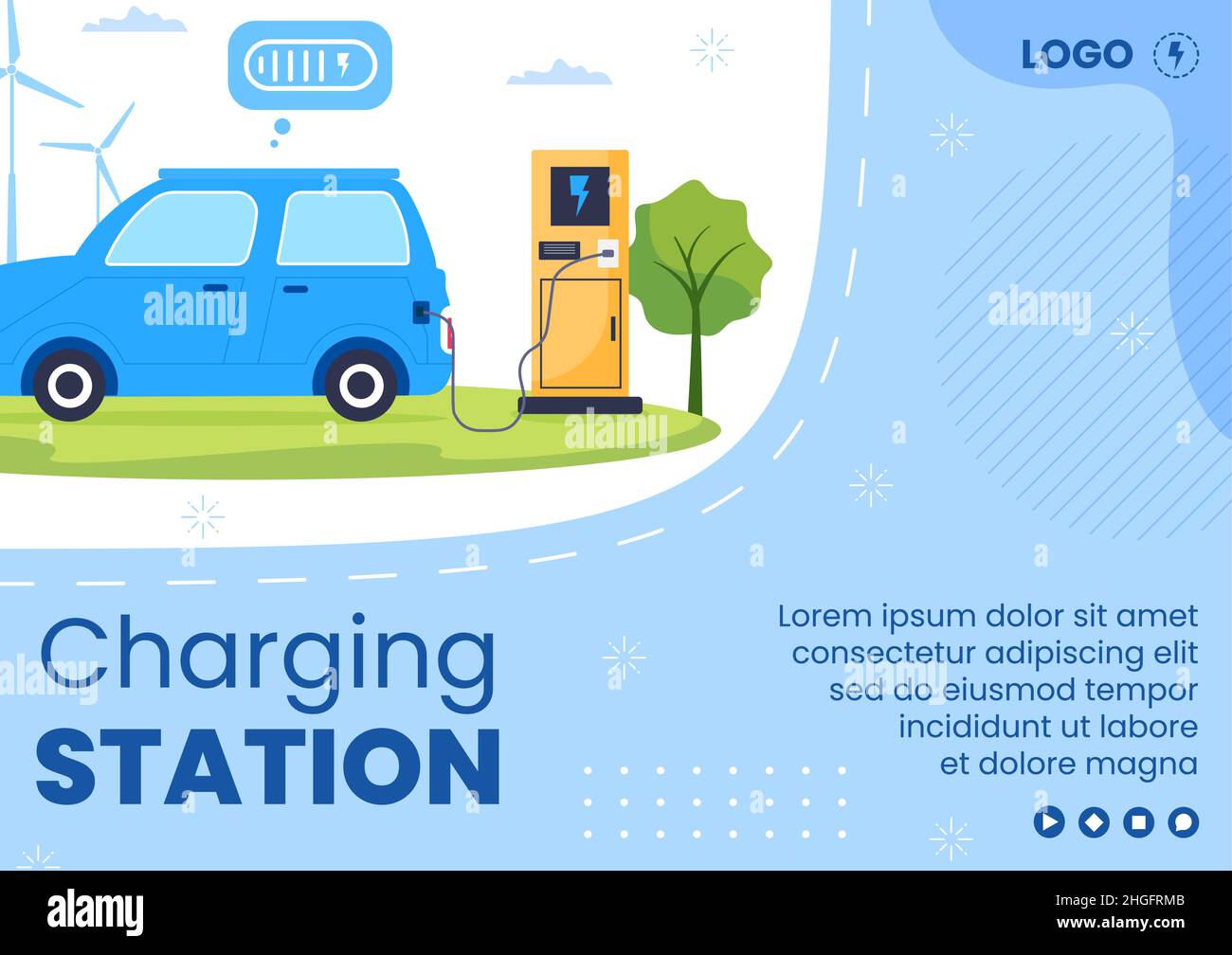 Battery square Stock Vector Images Alamy