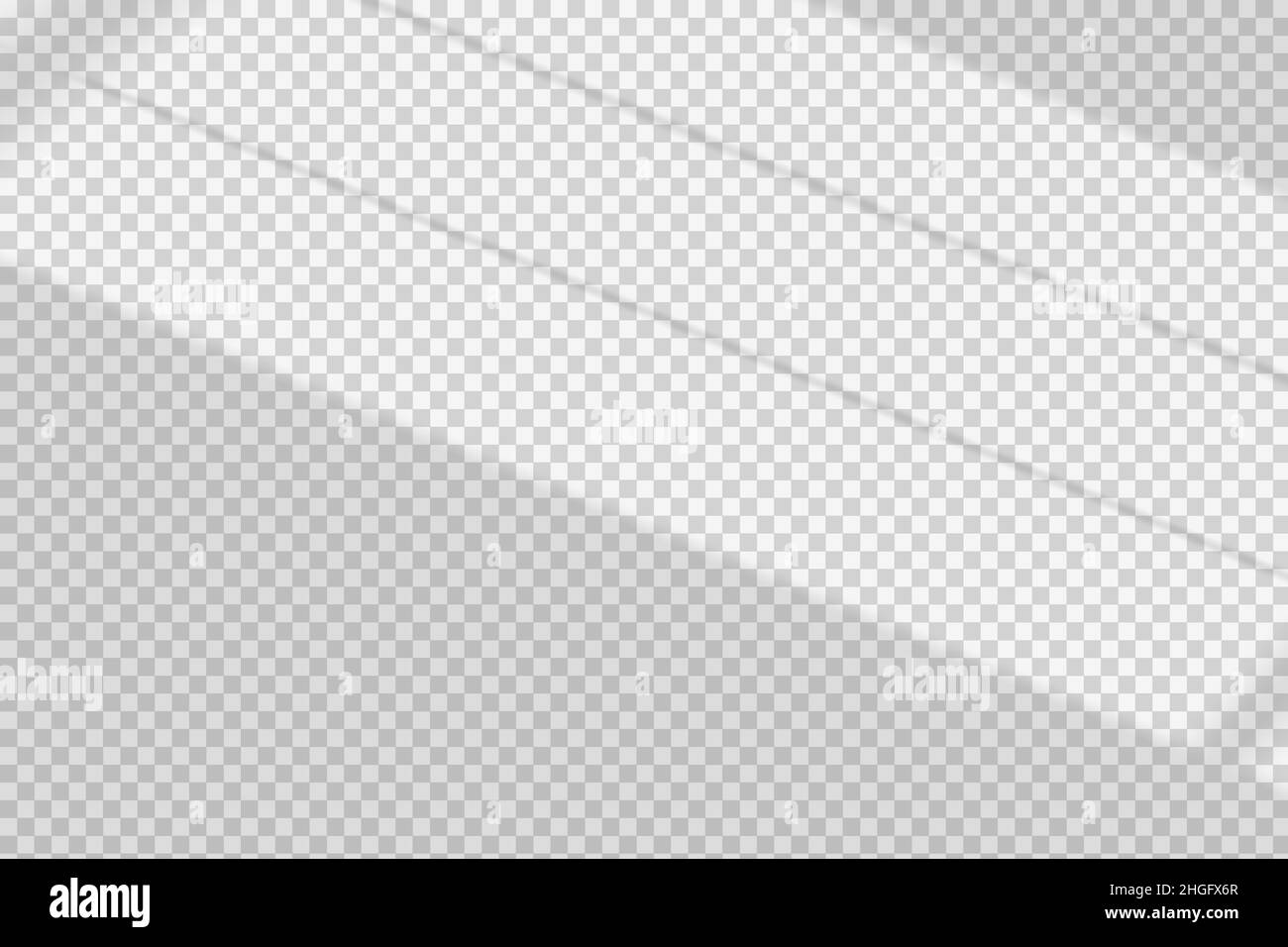 Window shadow vector overlay on transparent background. Natural scene ...