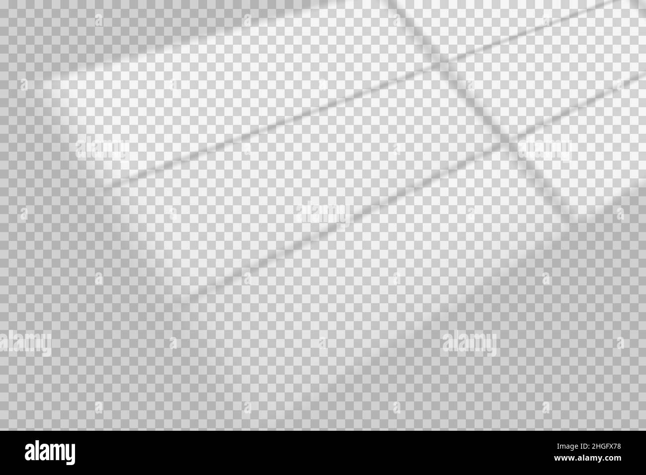 Window shadow vector overlay on transparent background. Natural scene ...