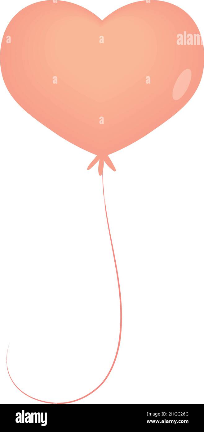 balloon shaped heart Stock Vector Image & Art - Alamy