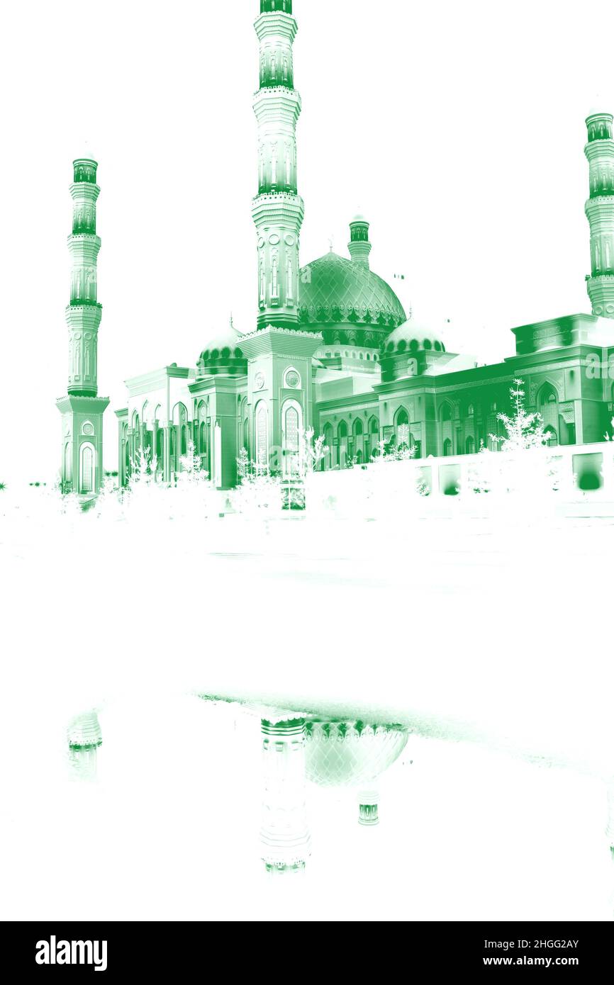 Đền thờ Hồi giáo xanh trên nền trắng là một hình ảnh đầy ấn tượng và tinh tế. Được thiết kế với sự tinh tế và khéo léo trong việc sử dụng màu sắc, những hình ảnh này không chỉ mang tính thẩm mỹ cao, mà còn đưa bạn tới khám phá sự truyền thống và giá trị văn hóa của nền Hồi giáo.