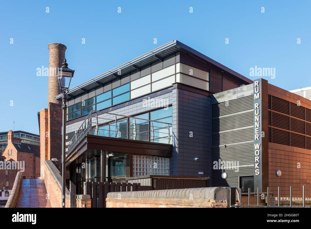 Rum Runner Works office space in Gas Street Basin, Birmingham is office