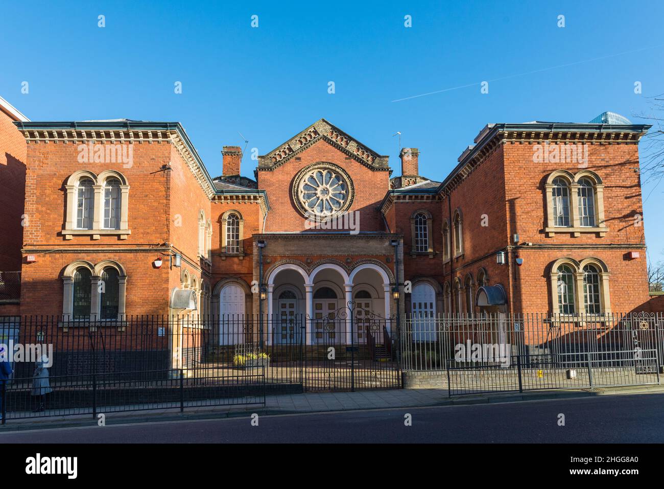 Singers Hill Synagogue in Birmingham known as the cathedral synagogue was built in 1856 Stock Photo