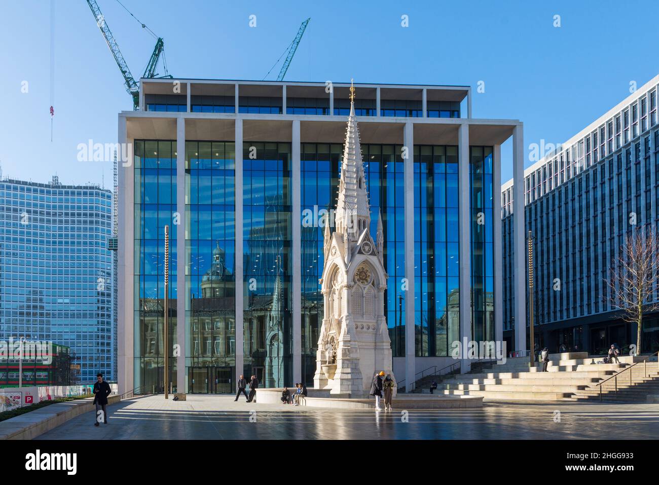 Chamberlain Square in the centre of Birmingham, UK Stock Photo - Alamy