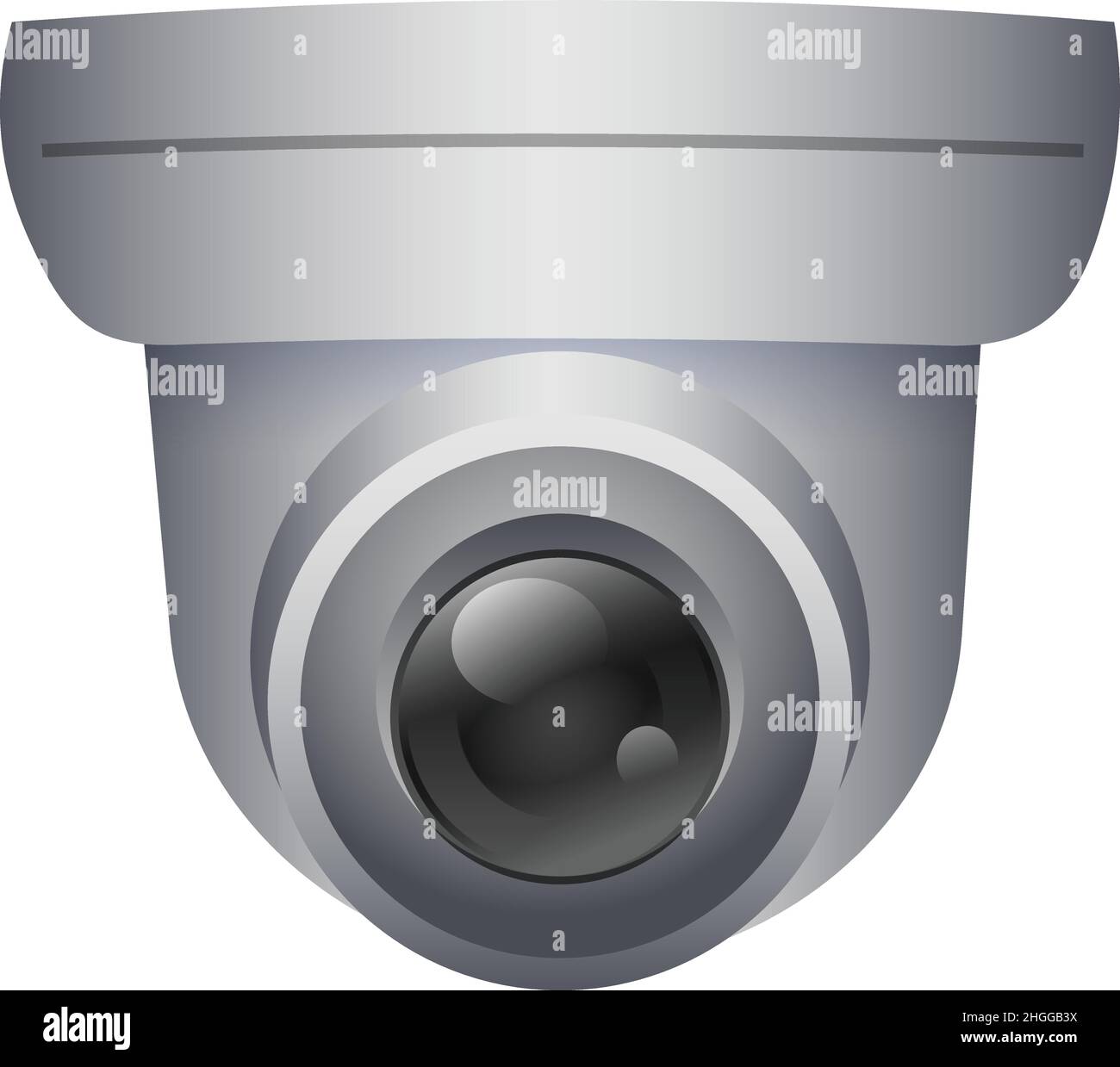 Outdoor camcorder icon cartoon vector. Security camera. Smart system