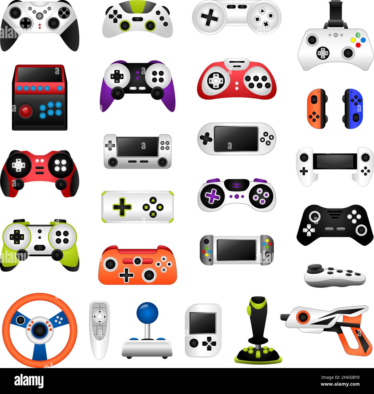Xbox controller and headset Cut Out Stock Images & Pictures - Alamy