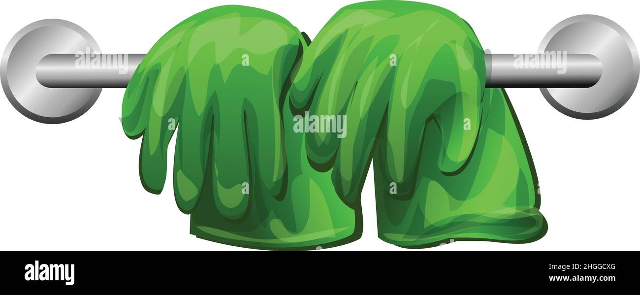 Cleaning gloves icon cartoon vector. Rubber glove. Clean hand Stock