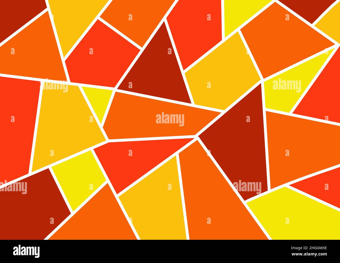 Abstract art background red and yellow colors. Wallpaper with orange