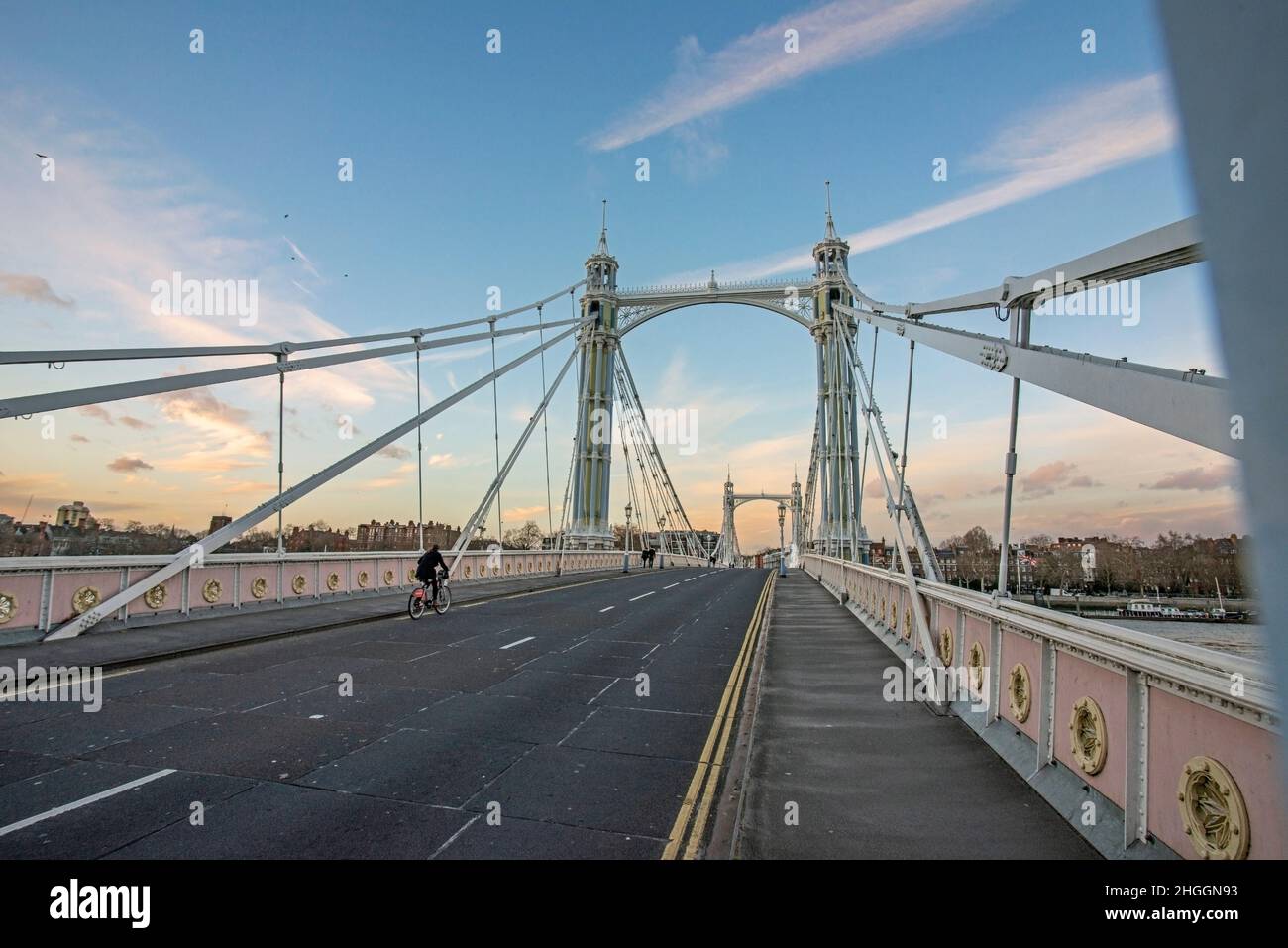 Albert Bridge, London Albert Bridge is a road bridge over the Tideway
