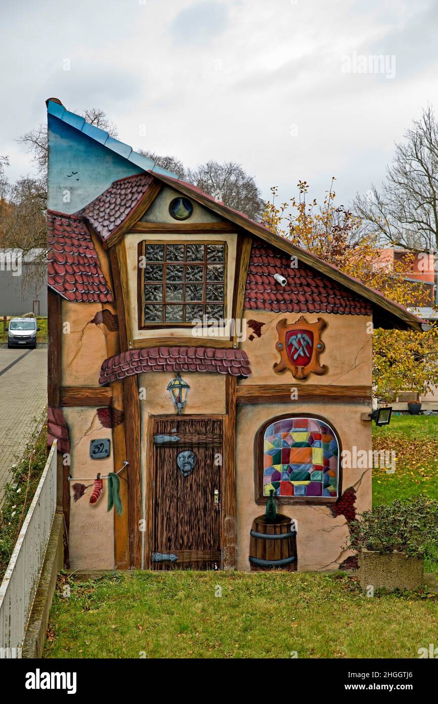 Streetart, Germany, Lower Saxony, Goettingen Stock Photo