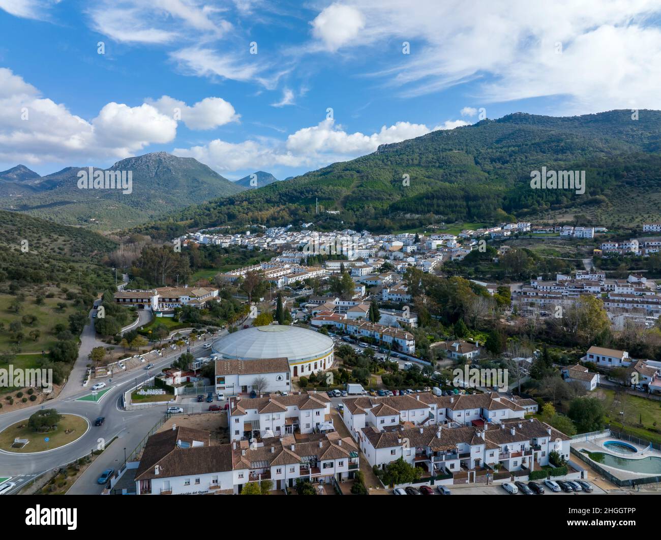 municipality of El Bosque in the comarca of the white villages in the