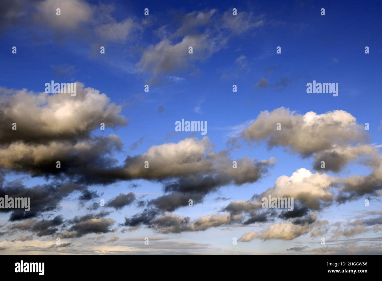 clouds in the sky, Germany Stock Photo