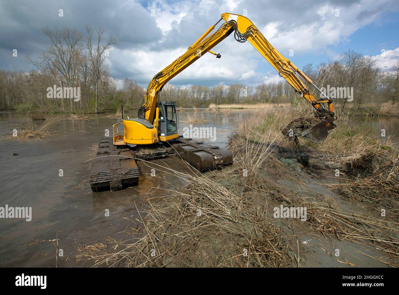 Excavator with construction work hi-res stock photography and images - Alamy