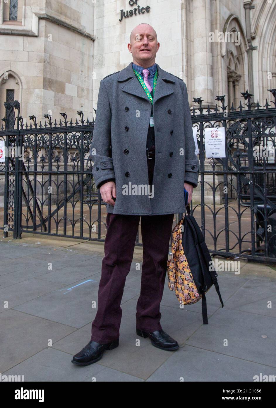 London, England, UK. 21st Jan, 2022. Hypnotist Alex Smith (Stage name ...
