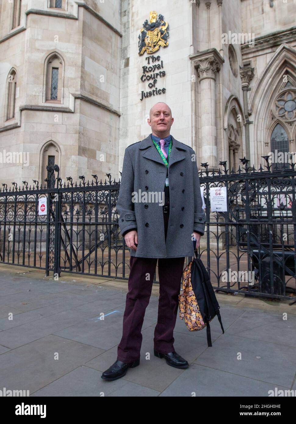 London, England, UK. 21st Jan, 2022. Hypnotist Alex Smith (Stage name ...
