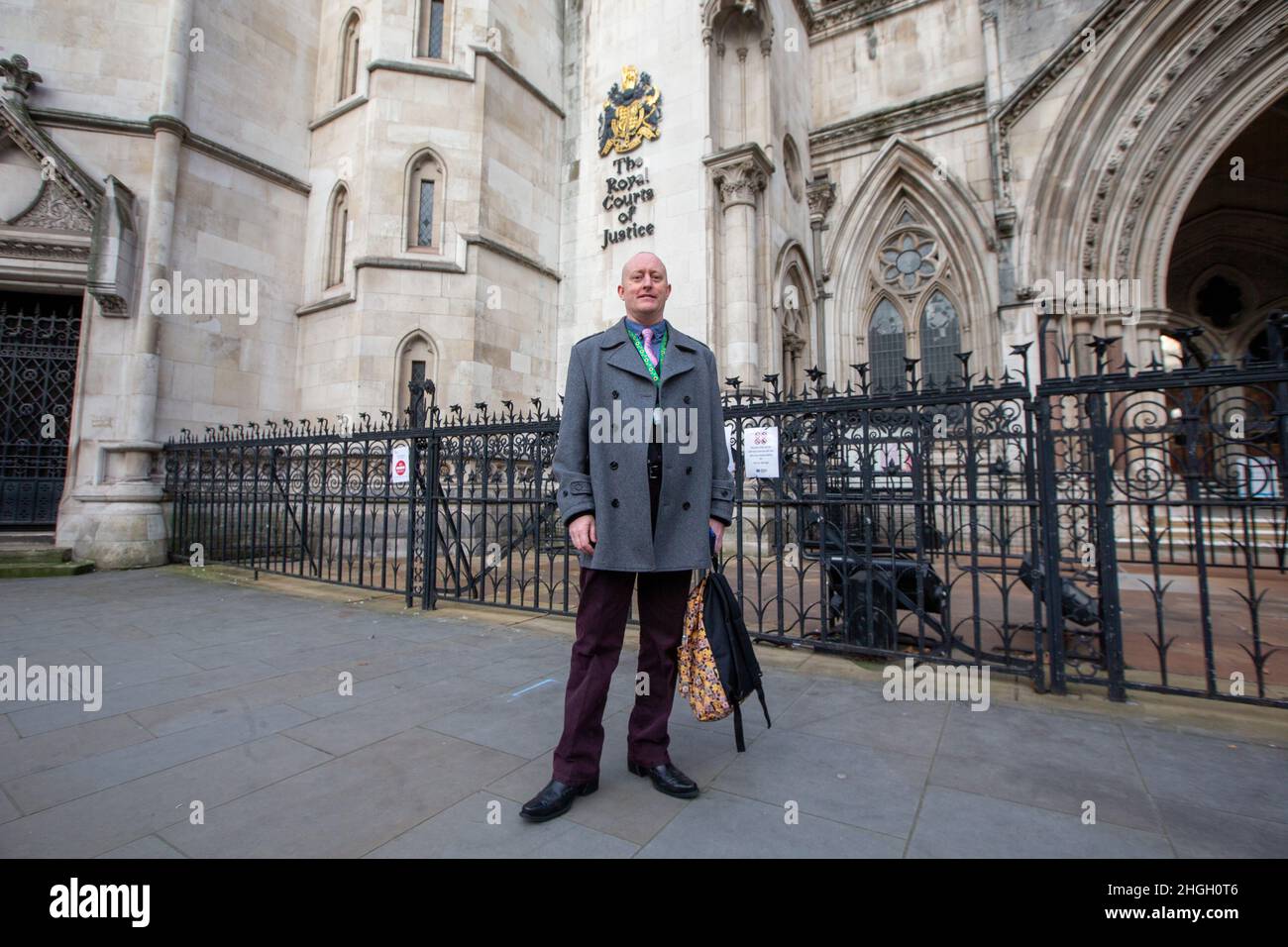 London, England, UK. 21st Jan, 2022. Hypnotist Alex Smith (Stage name ...