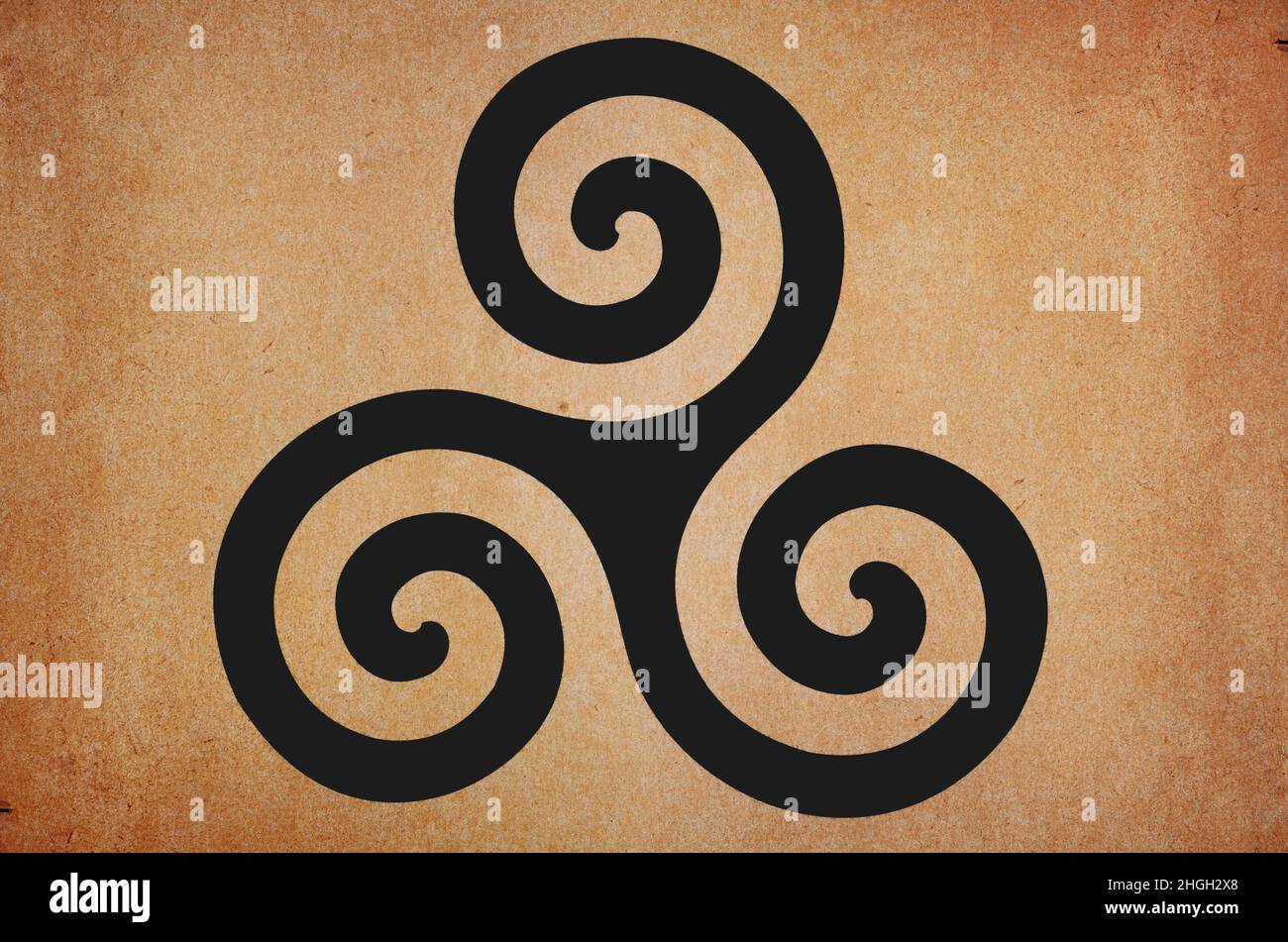 Triskel amulet ancient strong scandinavian and celtic mythical rune on ...