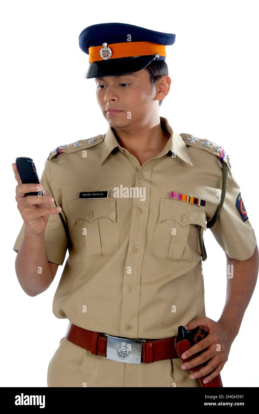 Maharashtra police hi-res stock photography and images - Alamy