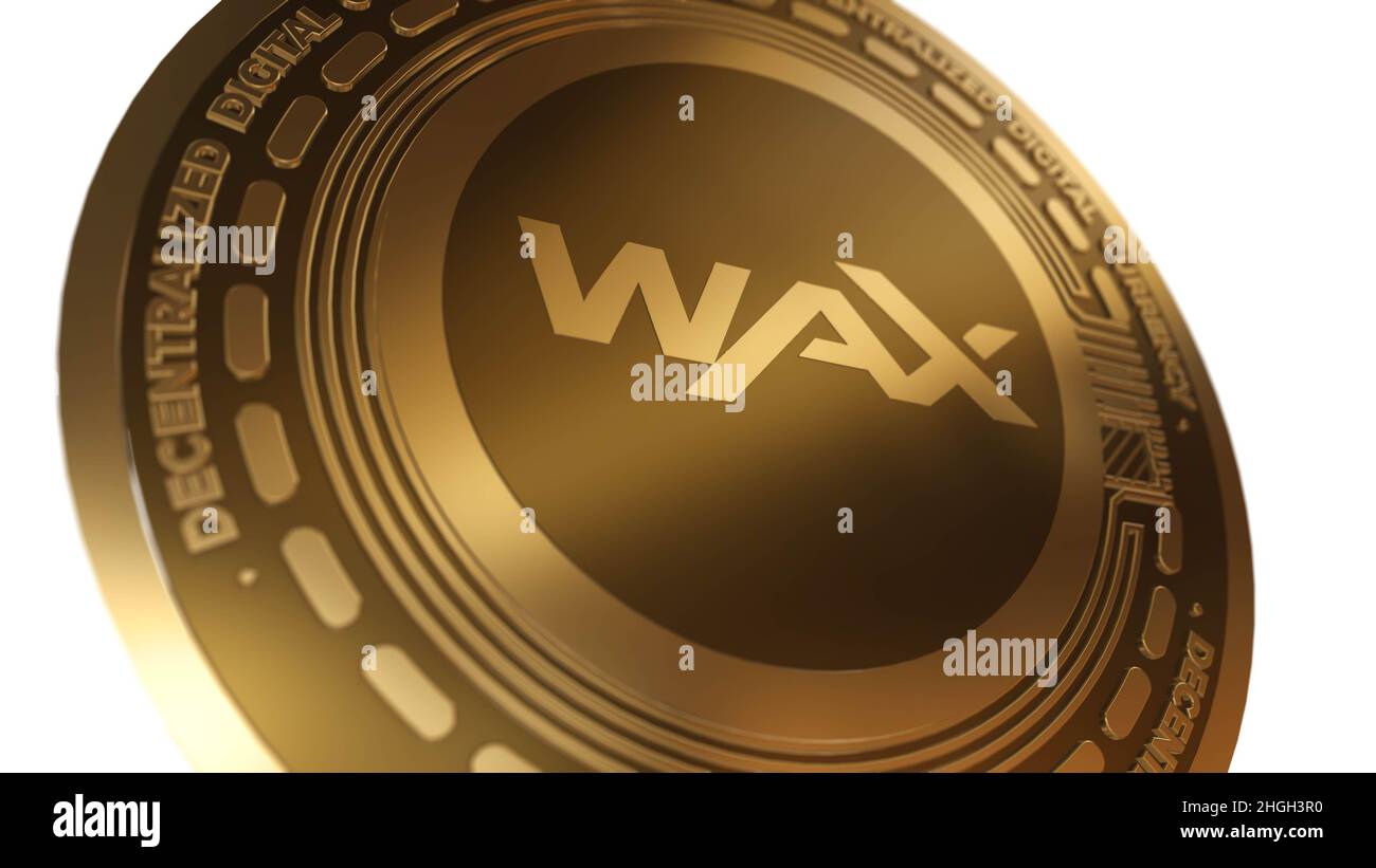 Waxp coin hi-res stock photography and images - Alamy