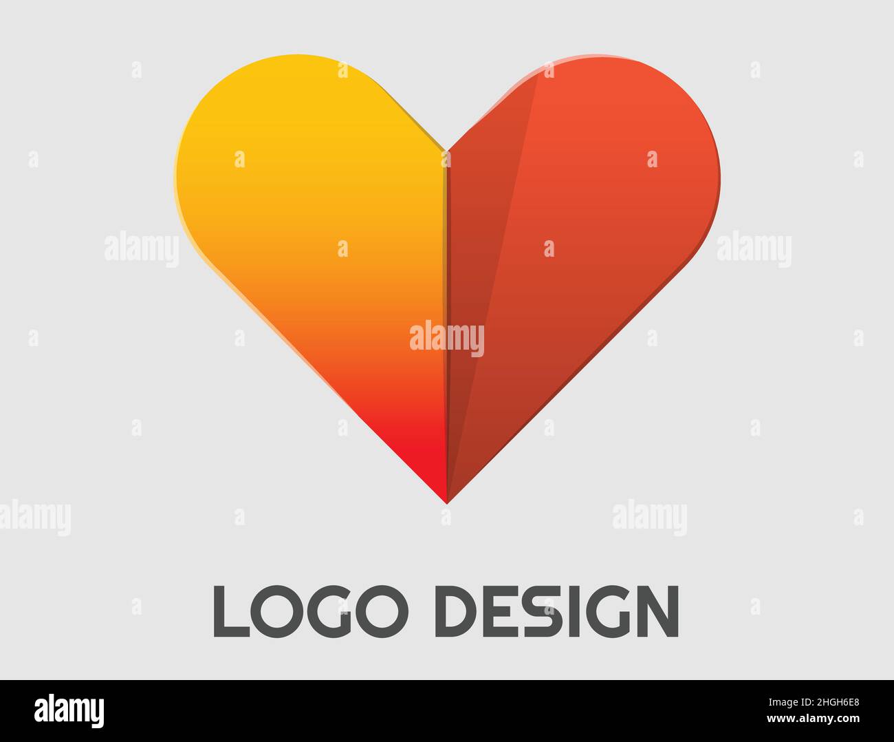 Abstract logo. Minimalistic design. Beautiful and simple element. Stock Vector