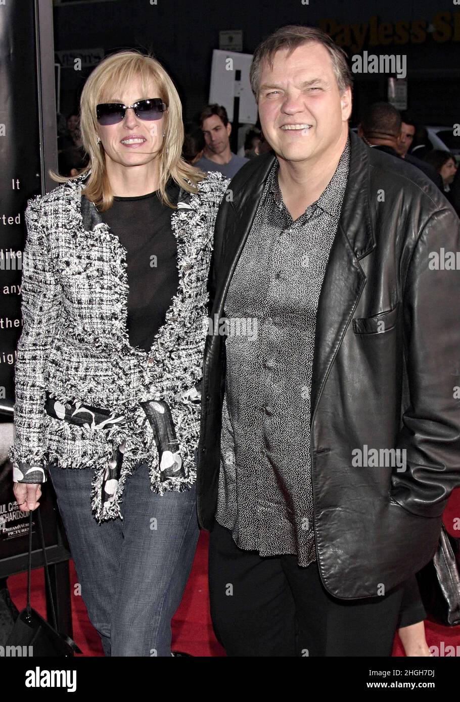 Los Angeles, California, USA. 2nd Aug, 2004. MeatLoaf. 'Collateral' Los Angeles premiere at the Orpheum theatre. Photo Credit: Giulio Marcocchi/Sipa Press/filmcollateral.44/0408031627 Credit: Sipa USA/Alamy Live News Stock Photo