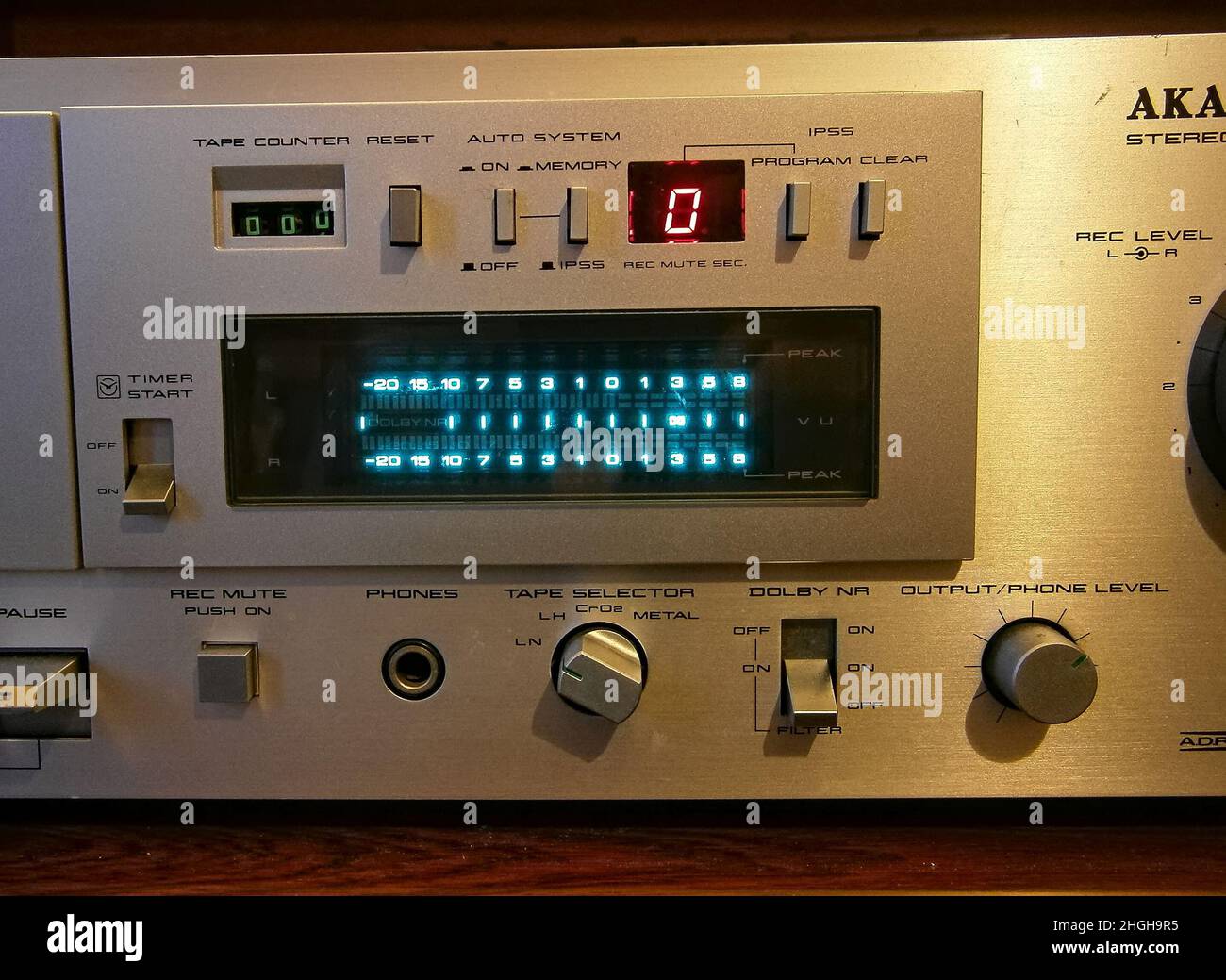 Stereo sound deck system hi res stock photography and images Alamy