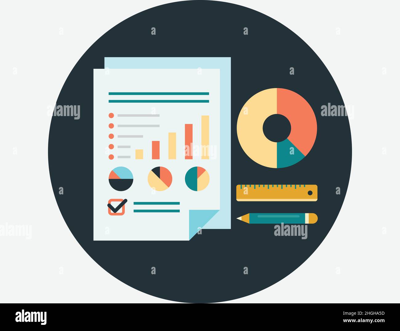 Vector set of flat web icons with long shadow on following themes - SEO ...