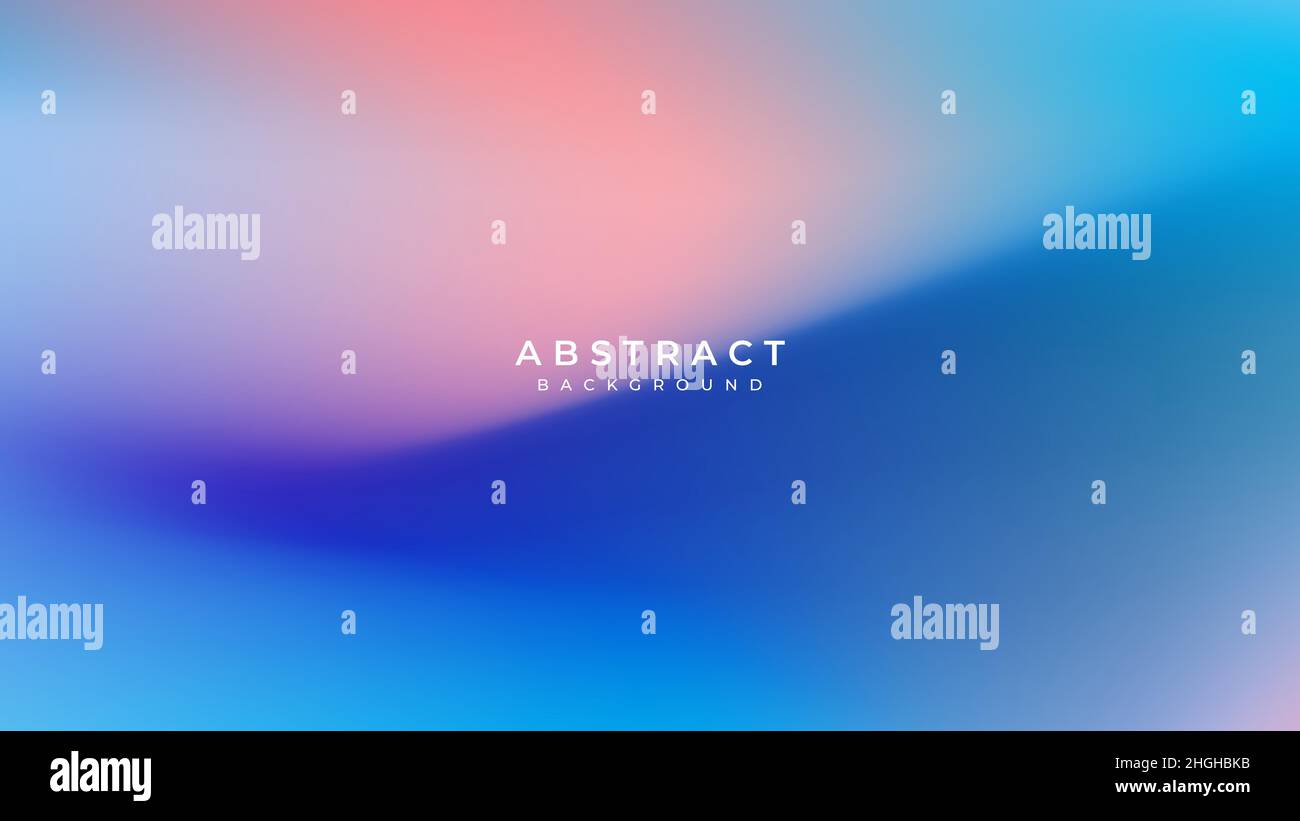 Abstract blue gradient background concept for your graphic design Stock Vector