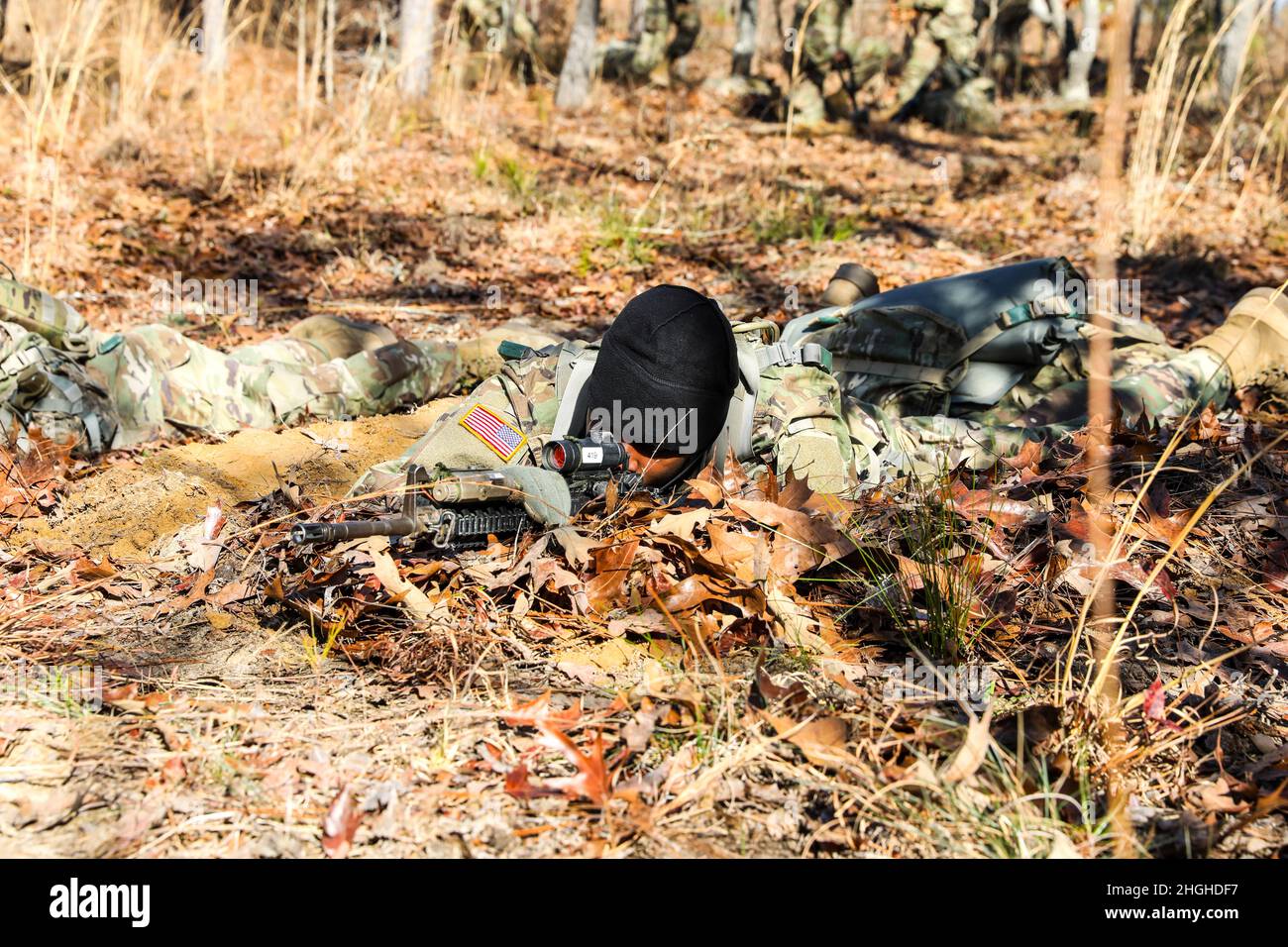 FORT BENNING, Ga. Soldiers from Charlie Company, 3rd Battalion 54th