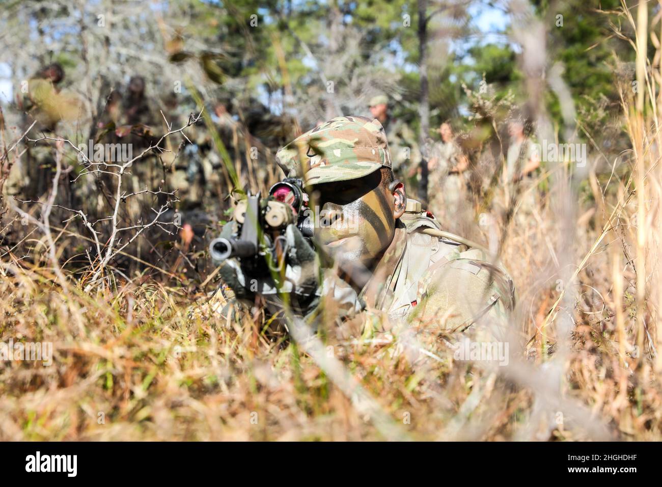FORT BENNING, Ga. Soldiers from Charlie Company, 3rd Battalion 54th