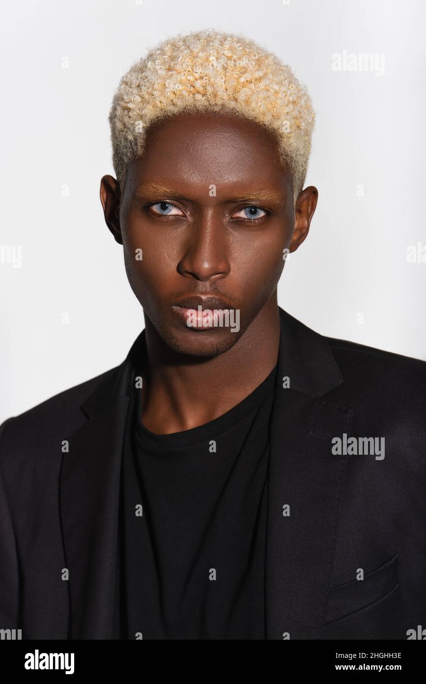 Bleached african american man hi-res stock photography and images - Alamy